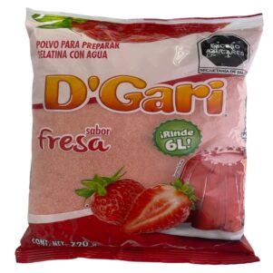 Gelatina de fresa