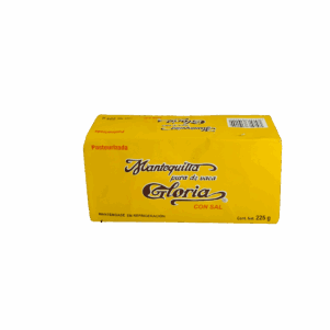 Mantequilla gloria con/sal