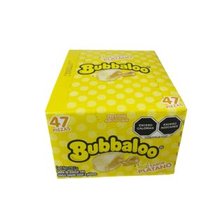 Chicle Bubbaloo Platano
