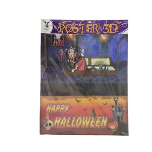 Poster Halloween 3D