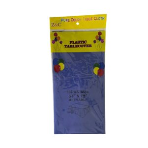 Mantel de Plástico Azul Rey