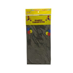 Mantel de Plástico Negro