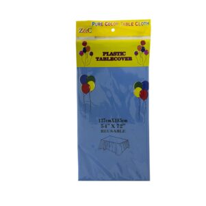 Mantel de Plástico Azul