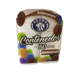 Contenedor hamburguesa