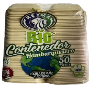 Contenedor hamburguesa