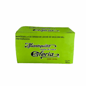 Mantequilla Gloria S/Sal