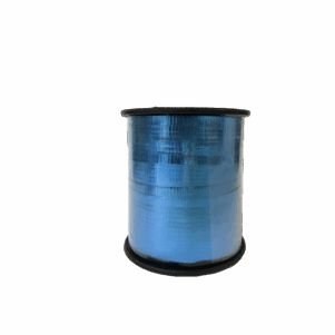 Cinta curling Metalico #1 turquesa