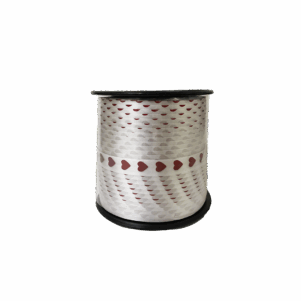 Cinta curling Corazón Rojo