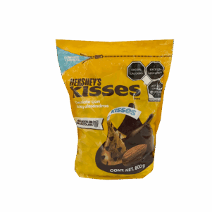 Chocolate kisses con almendra