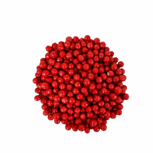 Perla Diamantada #6 Rojo quemado