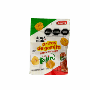 Gomita aritos mago con tajin