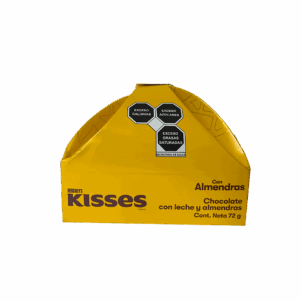 Chocolate Kisses con almendras