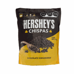 Chispas chocolate semiamargo hersheys