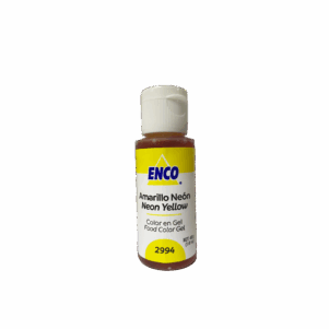Color en gel Amarillo Neón Enco