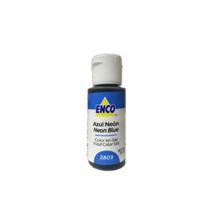 Color en gel Azul Neon Enco