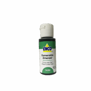 Color en gel Verde esmeralda Enco